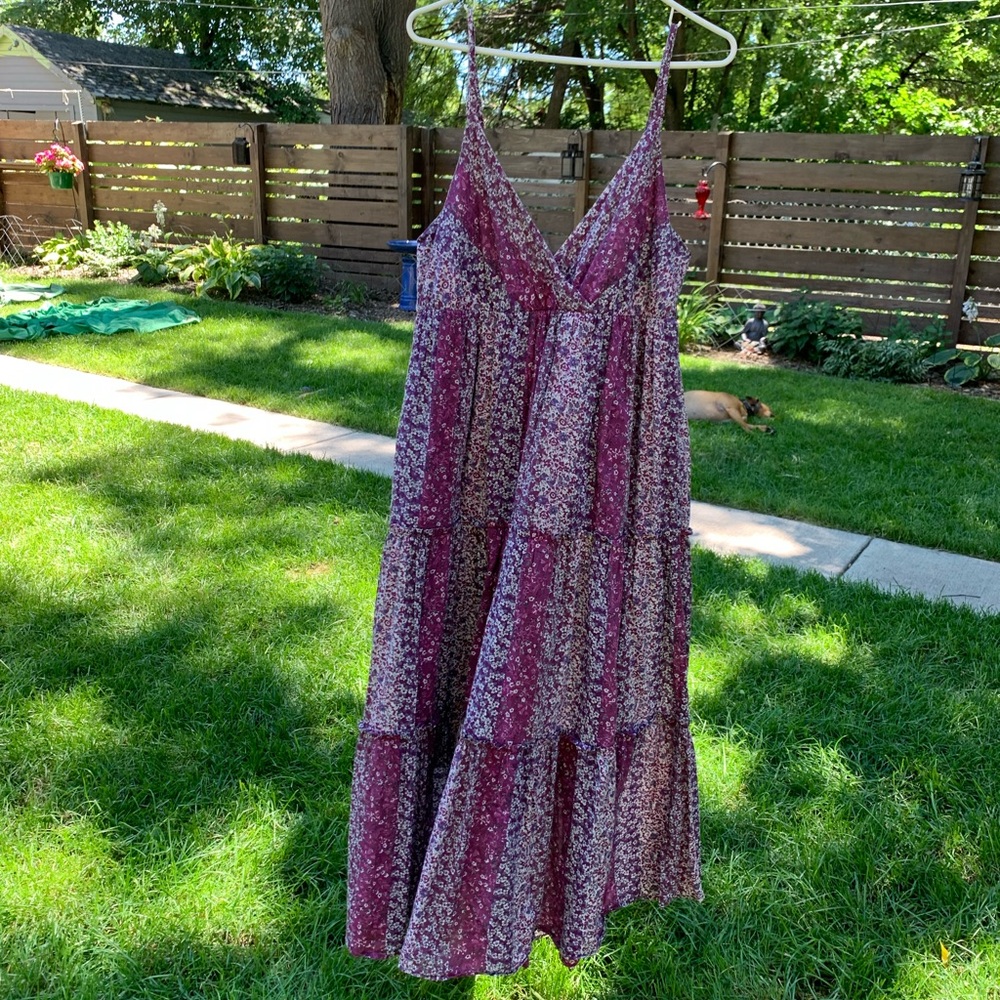 Natural Life Spaghetti Strap Maxi Sundress